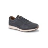 TSF Men's Navy Leather sneakers Shoes (LOMANI-01U-NAVY)